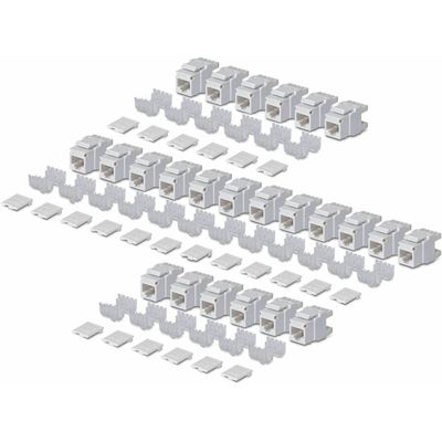 Cat6 Keystone Jack 24-Pack 180-Deg StarTech.com — view 2