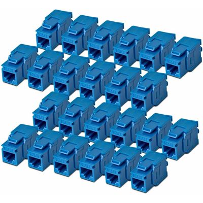 Cat6 Keystone Jack 24-Pack 180-Deg StarTech.com — view 2