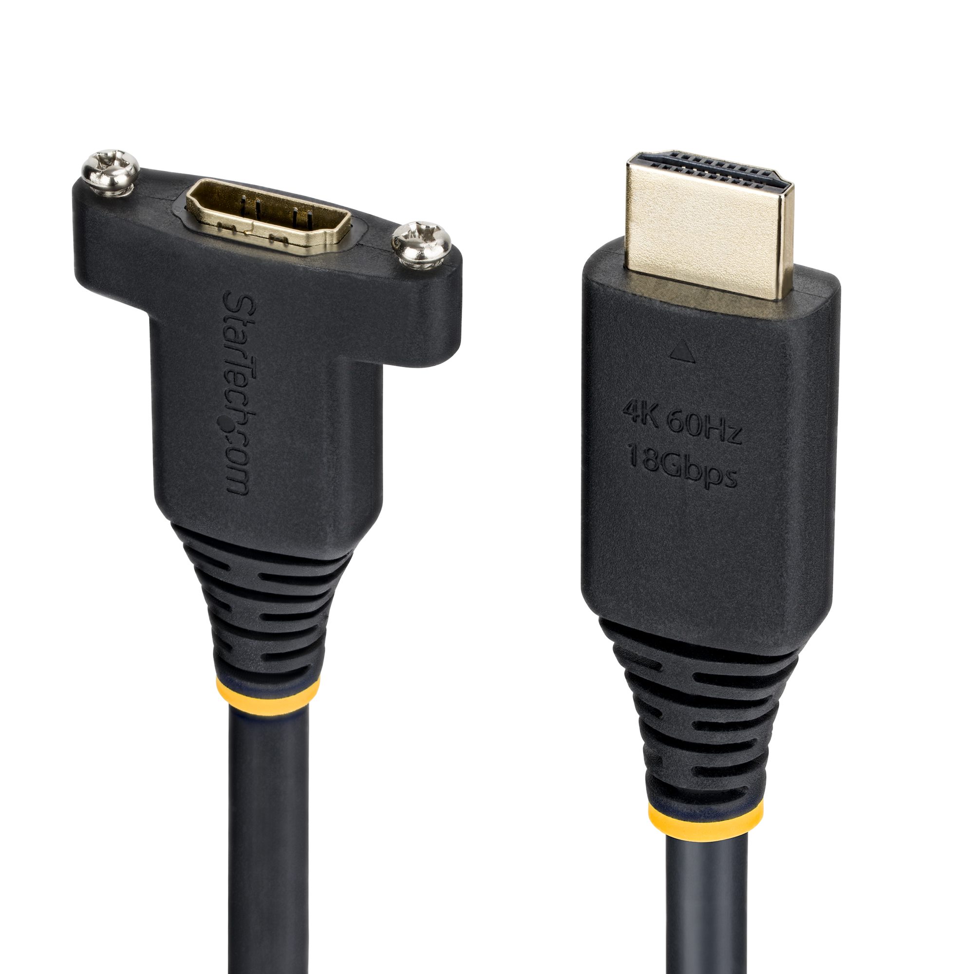 2m Panel Mount HDMI Cable Male to Female StarTech.com — view 2