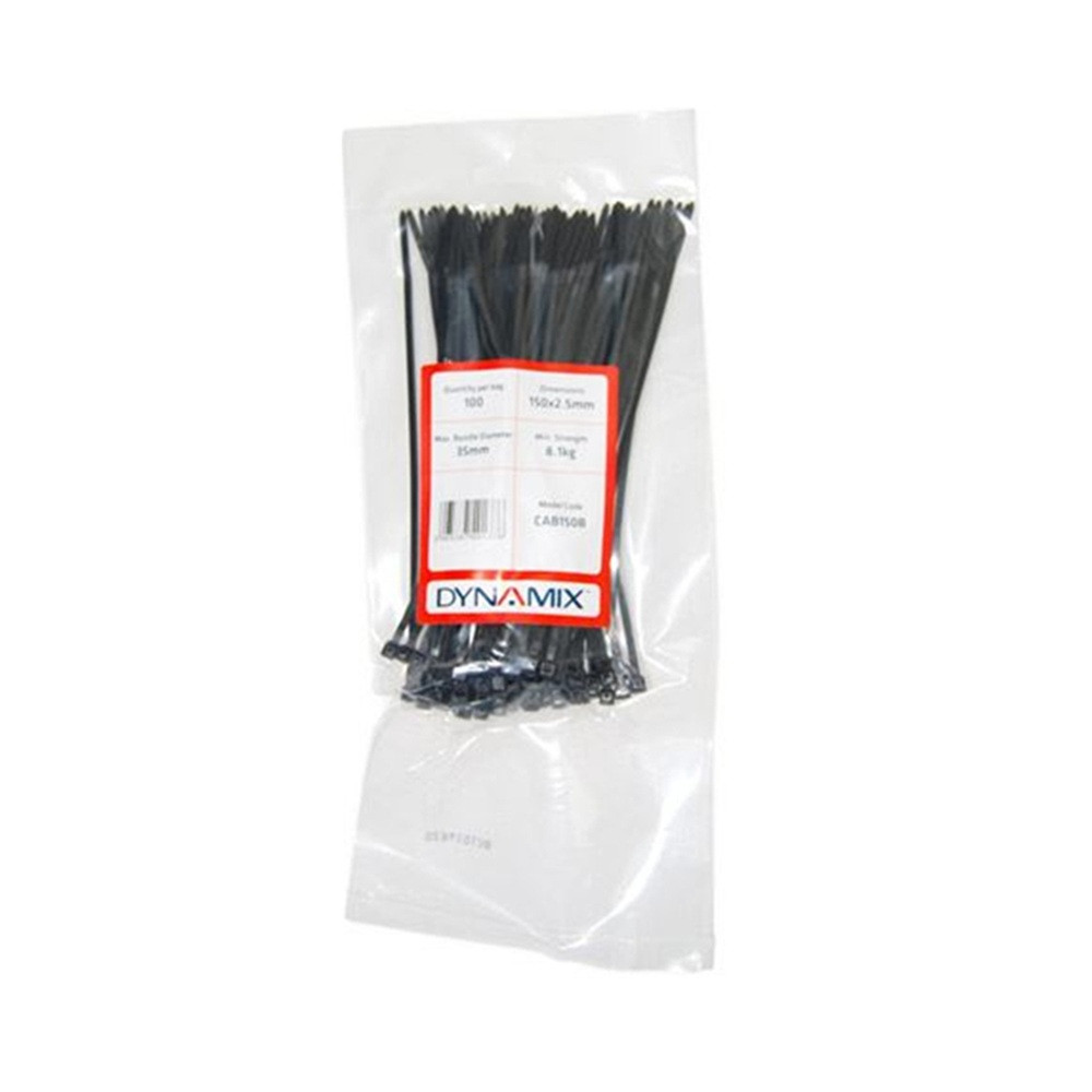 DYNAMIX 150mm x 2.5mm Cable Tie (Packs of  100) Dynamix — view 2