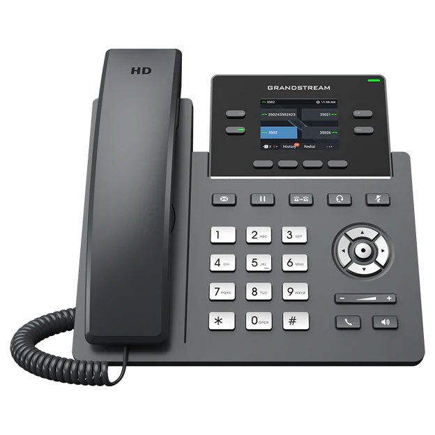 GRP2612G HD IP Phone 2.4"" Colour Screen 4-line Gigabit Grandstream Networks — view 2