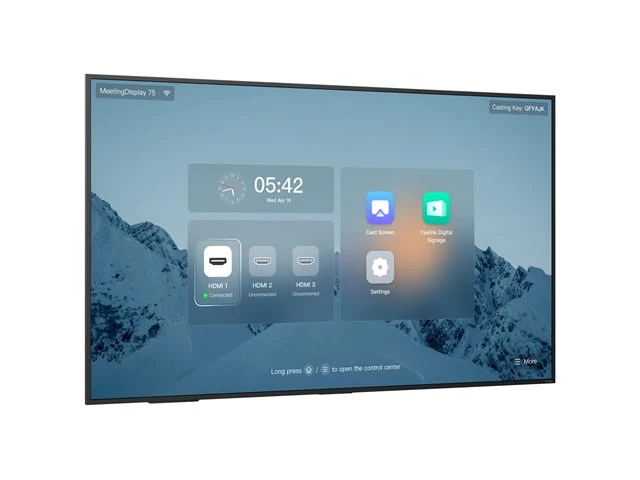 MeetingDisplay 75 inch # Yealink — view 2