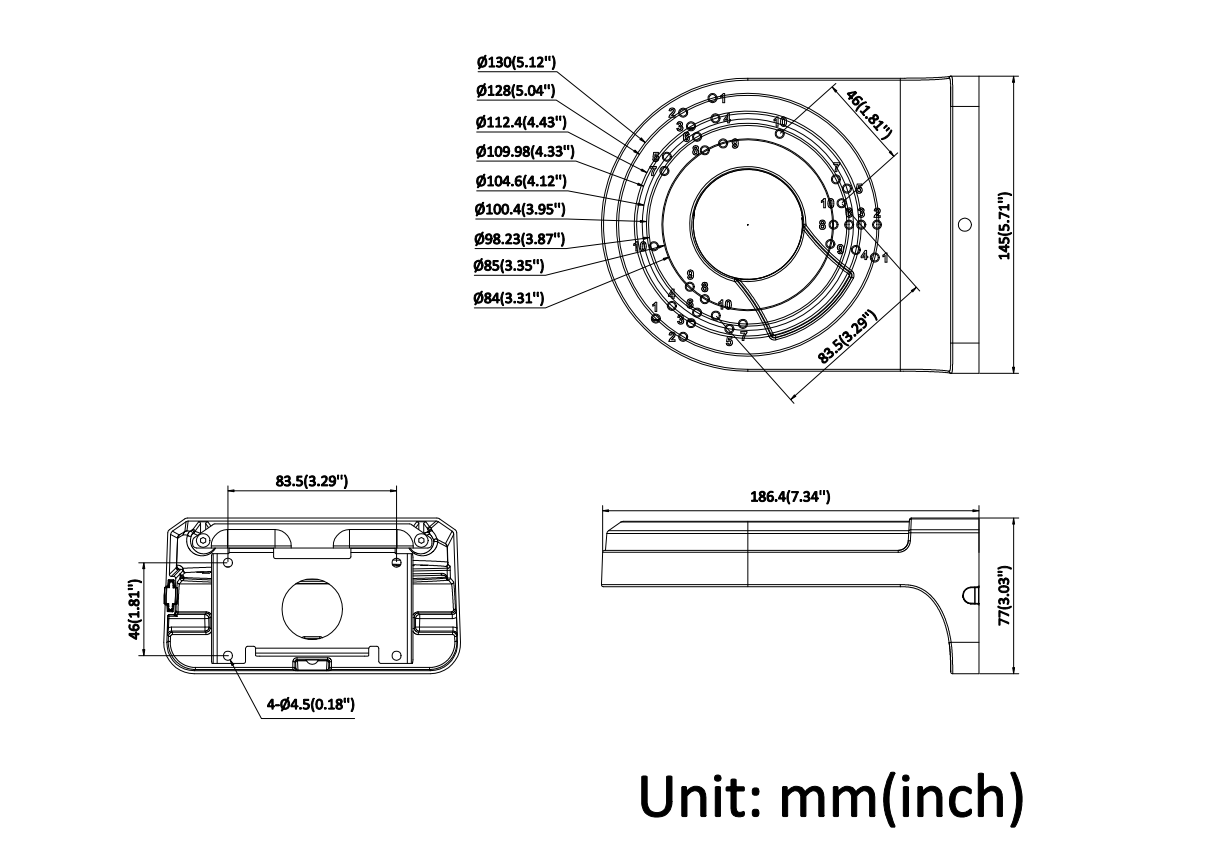Hikvision DS-220AZJ-145-BA Hikvision — view 3