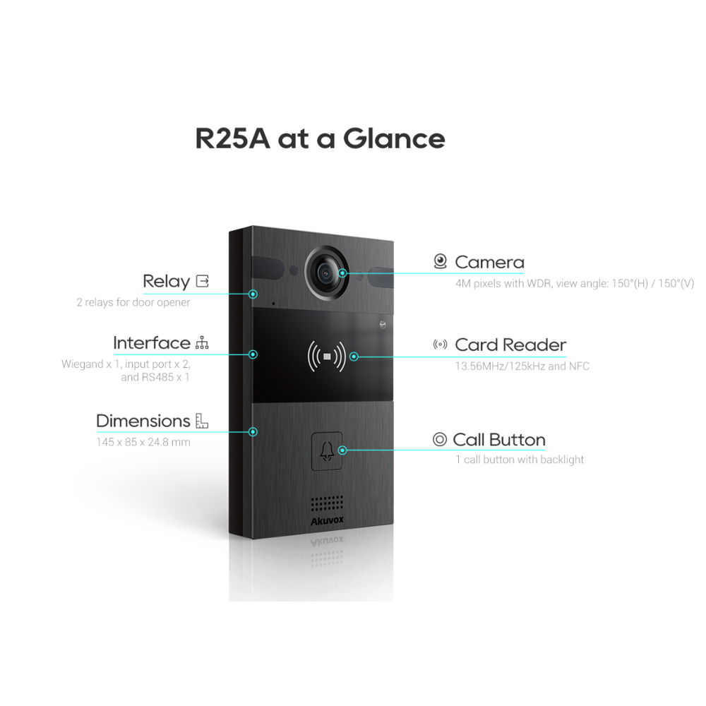 Akuvox R25A Akuvox — view 3