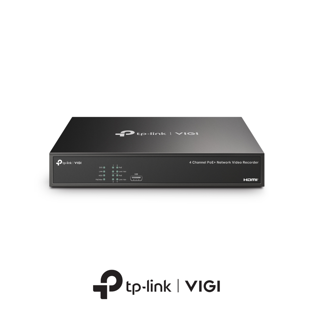 TP-Link VIGI NVR1004H-4P TP-Link — view 2