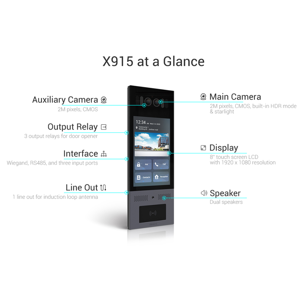 Akuvox X915S Akuvox — view 3
