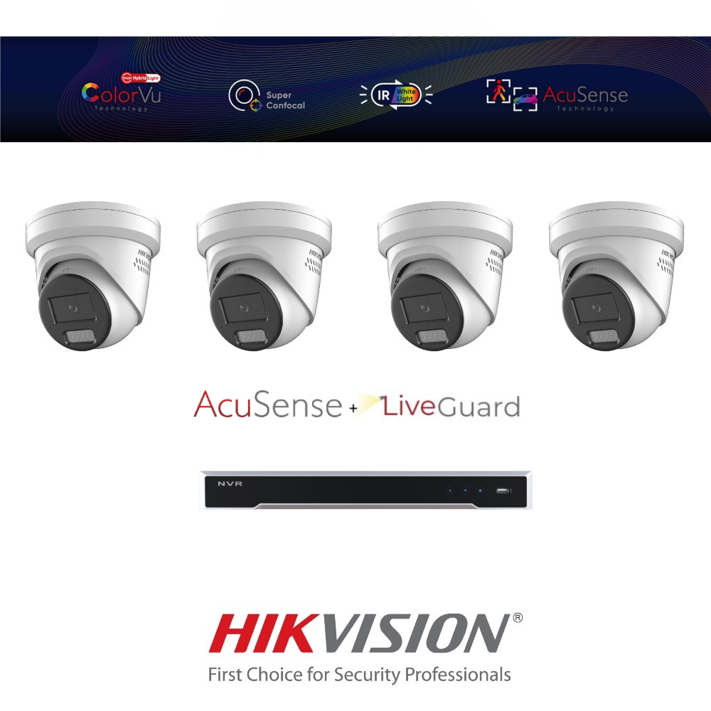 Hikvision HIK4MPCVADIPCCTVKIT2 Hikvision — view 2