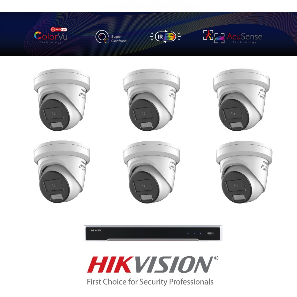 Hikvision HIK8MPCVIPCCTVKIT3 Hikvision — view 2