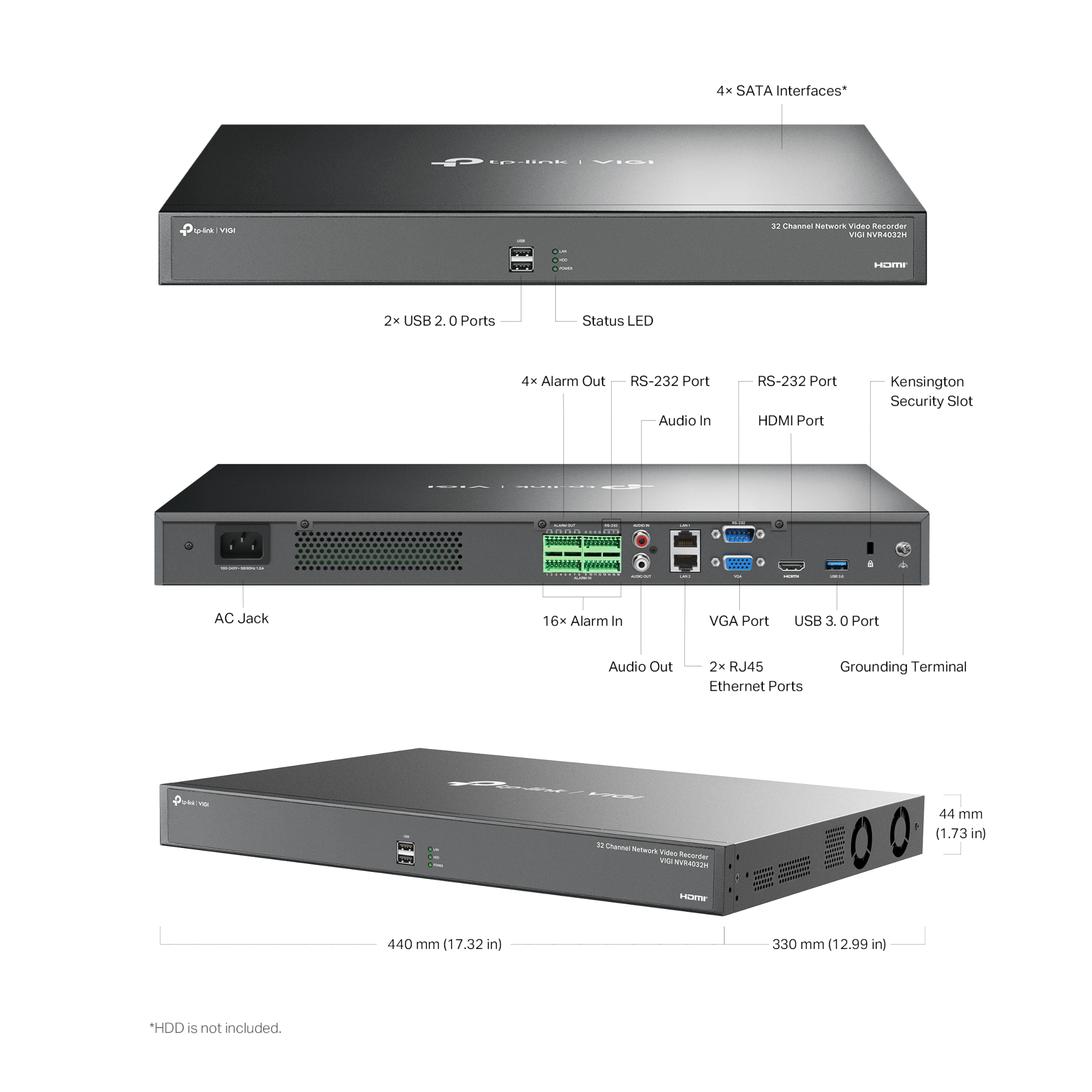 TP-Link VIGI NVR4032H TP-Link — view 5
