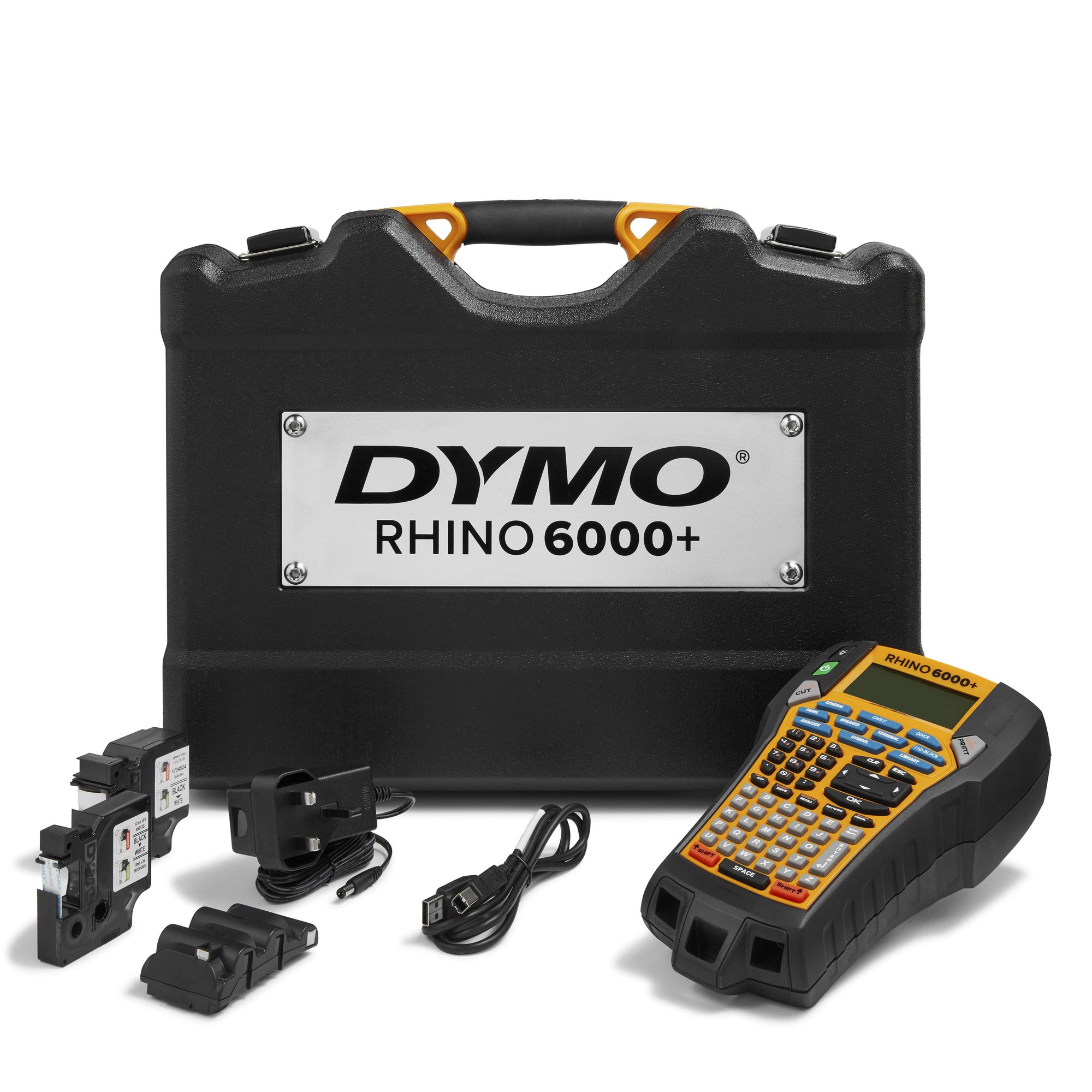DYMO Rhino 6000 Industrial Label Maker Kit with Carry Case. Dymo — view 2