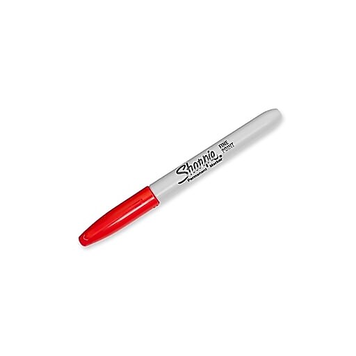 Sharpie S30052 Fine Red (MOQ 12) Permanent Marker Pen Sharpie — view 2