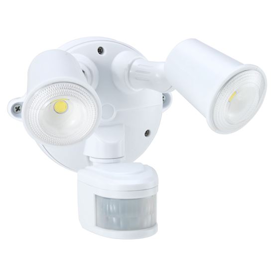 HOUSEWATCH 10W Twin LED Spotlight with Motion Sensor. IP54. Housewatch — view 2