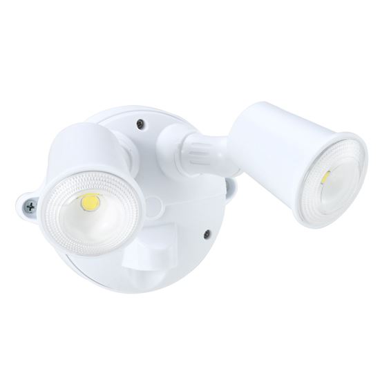 HOUSEWATCH 10W Twin LED Spotlight IP54, 2000 Lumens,Stainless Steel Housewatch — view 2