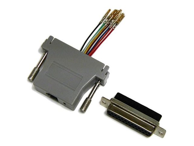 DYNAMIX DB25 Female to RJ45 Adaptor (8 Wire). Colour Black. Dynamix — view 2