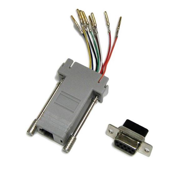 DYNAMIX DB9 Female to RJ45 Adaptor (8 Wire) Dynamix — view 2