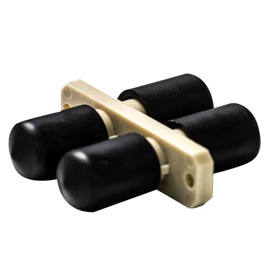 DYNAMIX Fibre ST to ST Duplex, Multi-mode Joiner. Zirconia Ceramic Dynamix — view 2