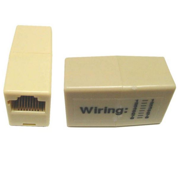 Voice Rated RJ45 8C Joiner 2-Way (2x RJ45 Sockets) Not To Be Used On Data Network Dynamix — view 1
