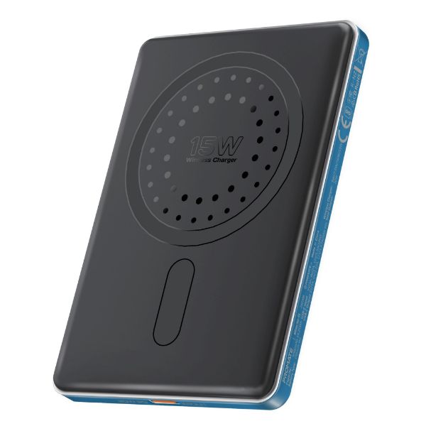 5000mAh Ultra-Slim Wireless Charging 15W MagSafe PowerBank 20WPD USB-C In/Out Port Smart Promate — view 2
