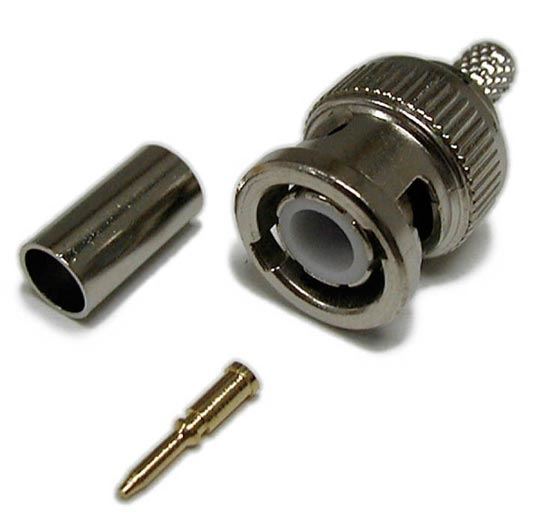 DYNAMIX BNC RG59/62 Crimp Connector. 3 piece Dynamix — view 2