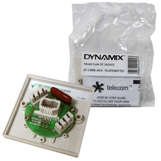 DYNAMIX BT 2 WireJack Telepermited *** NO Mounting Block Supplied Dynamix — view 2