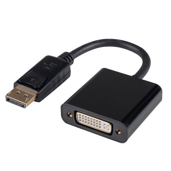 DYNAMIX 0.2m DisplayPort to DVI-D Cable Adapter. Passive Converter. Dynamix — view 2