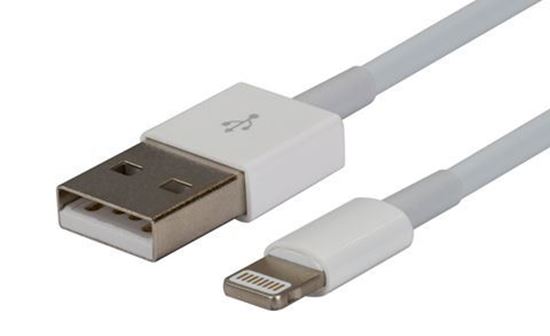 DYNAMIX 2m USB-A to Lightning Charge & Sync Cable. For Apple Dynamix — view 2