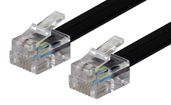 DYNAMIX 5m RJ12 to RJ12 Cable - 6C All pins connected straight Dynamix — view 2