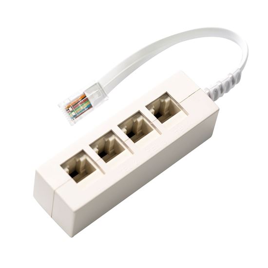 DYNAMIX RJ45 Splitter, Bridged All Pins, 4-Way Dynamix — view 2