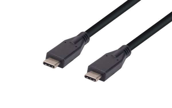 1M 60W USB 3.1 USB-C Male To USB-C Male Cable 5V/3A Speed Gen2 (Up To 10Gbps) Dynamix — view 1