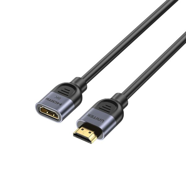 0.5m 8K HDMI Extension Cable Supports 8K@60Hz/4K@120Hz HDR Built To Last Gold-Plated UNITEK — view 2