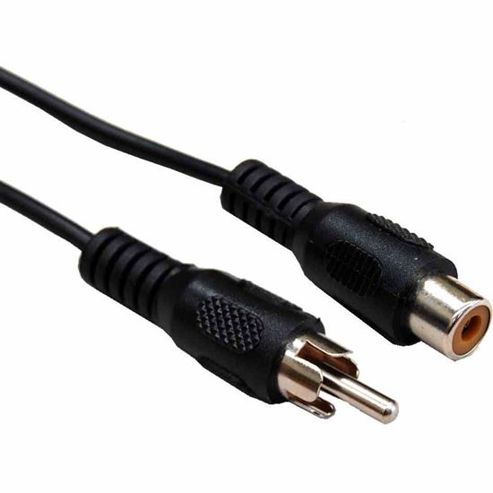 DYNAMIX 5m RCA Plug to Socket Extension Cable Dynamix — view 2