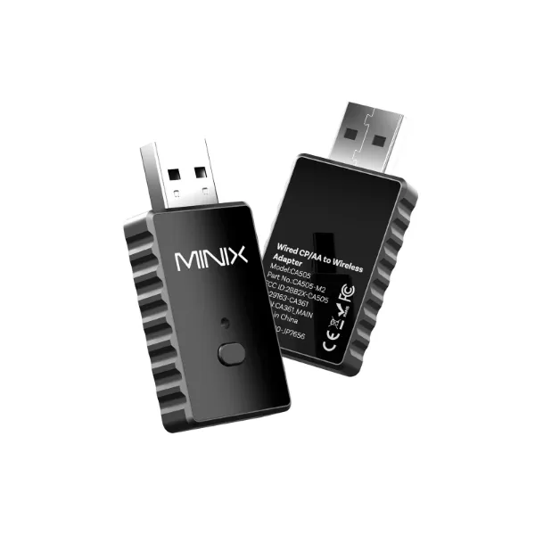 2-In-1 Wired CarPlay / Android Auto To Wireless Adapter. Plug & Play MINIX — view 2