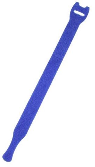 DYNAMIX Hook & Loop Cable Tie, 200mm x 13mm, BLUE Colour Dynamix — view 2