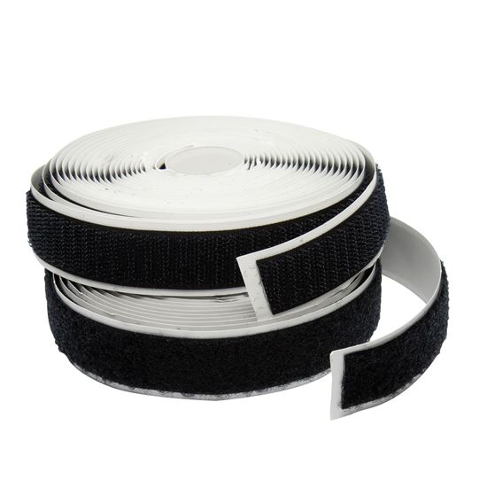 DYNAMIX Self Adhesive Hook & Loop Strap. 5M x 20mm, 1x Female & 1x Dynamix — view 2