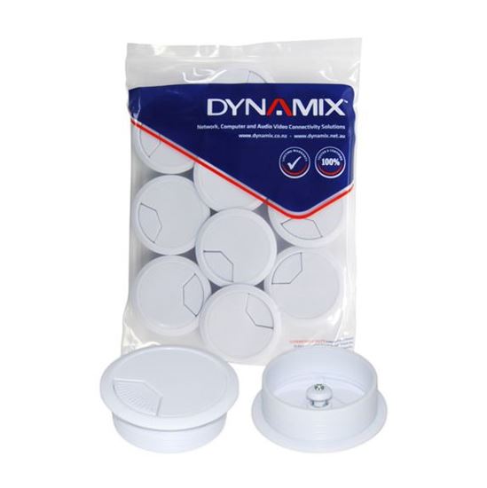 DYNAMIX 80mm Round Desk Grommet. Easily & Neatly Store your Power, Dynamix — view 2