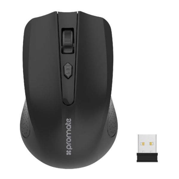 Ergonomic Wireless Mouse 2.4GHz Wireless Technology Works W/ A Range Of Up To 10m PROMATE — view 2