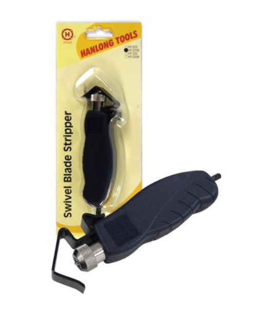 HANLONG Swivel Blade Cable Stripper , Metal - Cuts up to 25mm OD:. Hanlong — view 2
