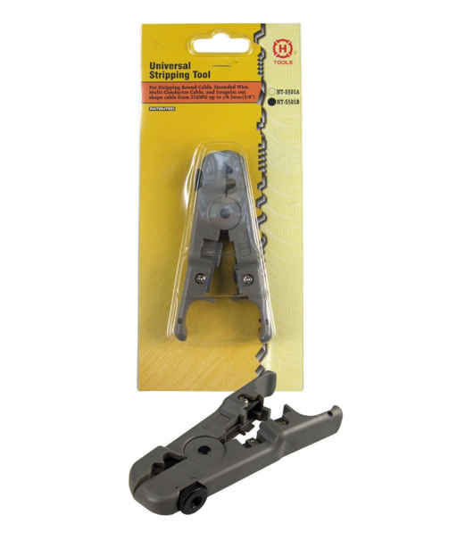 HANLONG UTP/STP Universal Cable Cutter & Stripper with Thumb Screw Hanlong — view 2