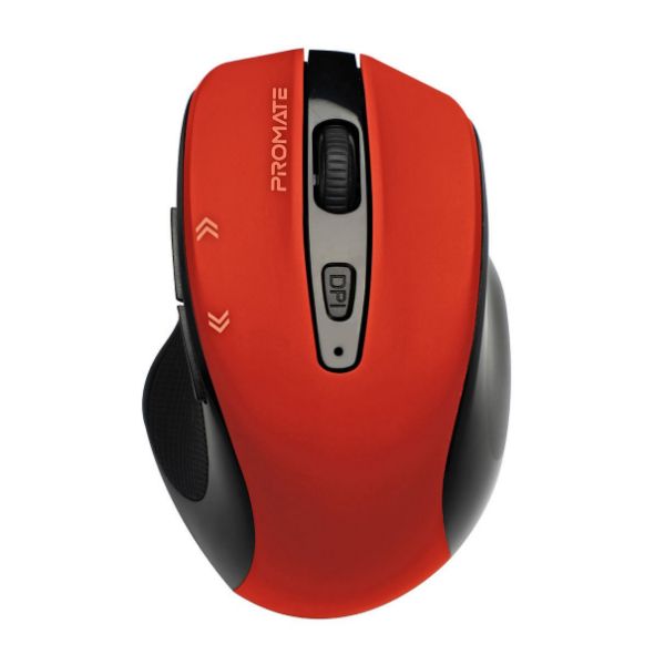 EZGrip Ergonomic Wireless Mouse W/ Quick Forward/Back Buttons. 800/1200/1600Dpi 10m PROMATE — view 2