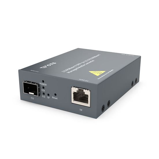CTS SFP+ 10G Managed Standalone Media Converter. 1G/10G Fiber to CTS — view 2