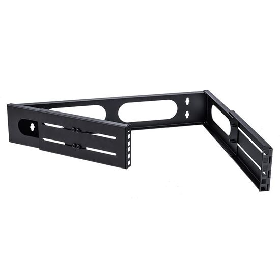 DYNAMIX 2RU 19' Wall Mount Foldable Bracket. Includes Top & Bottom Dynamix — view 2