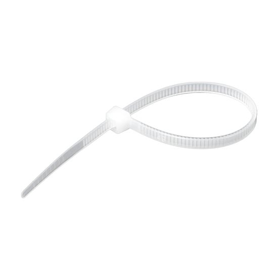 4.8 x 280mm Natural Cable Ties Pack of 1000 230N/23.4kgs Dynamix — view 2