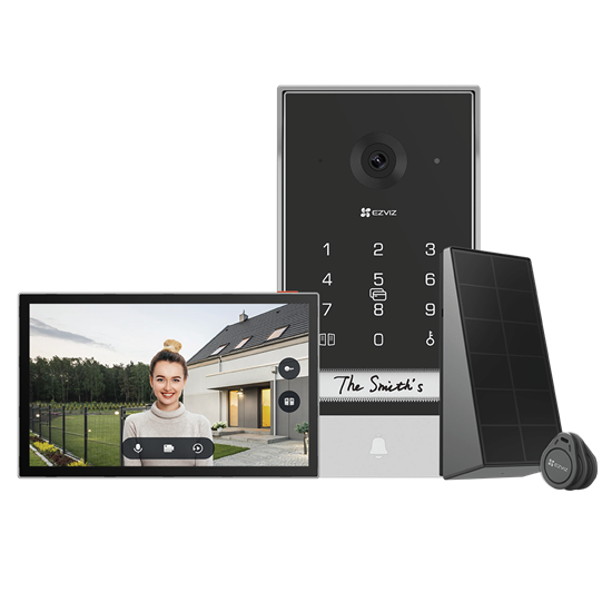 EZVIZ Smart Home 2K Video Doorphone with Solar-powered Ezviz — view 2