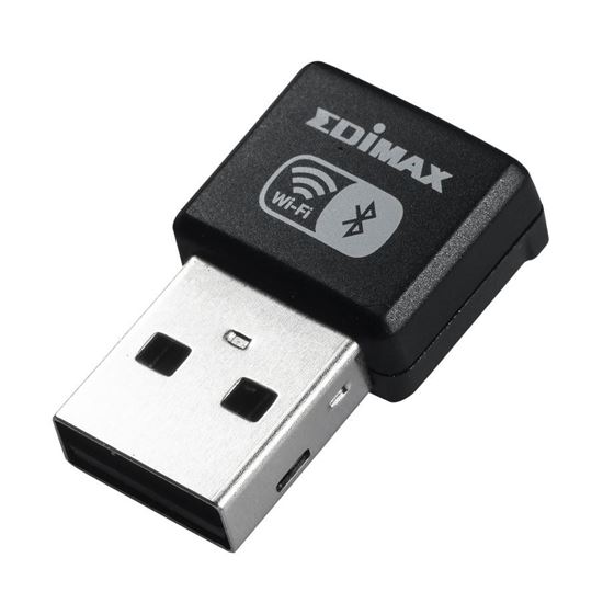 EDIMAX 2-in-1 Dual-Band Wi-Fi 6 AX900 & Bluetooth 5.3 USB Adapter. Edimax — view 2