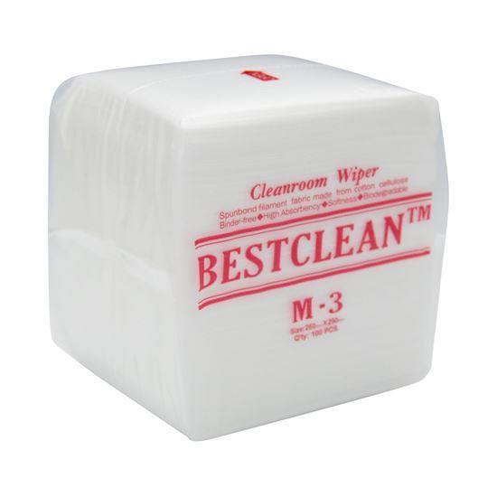DYNAMIX Cleanroom Wipes, 250mm x 250mm Dynamix — view 2