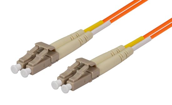 DYNAMIX 2M 62.5u LC/LC OM1 Fibre Lead (Duplex, Multimode) Dynamix — view 2