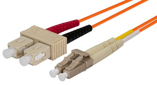 DYNAMIX 5M 62.5u LC/SC OM1 Fibre Lead (Duplex, Multimode) Dynamix — view 2