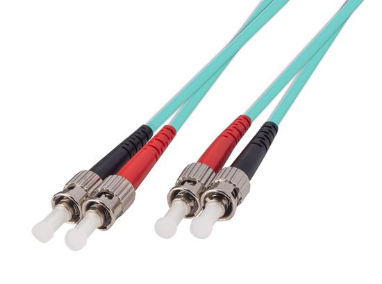 DYNAMIX 3M 50u ST/ST OM3 Fibre Lead (Duplex, Multimode) Dynamix — view 2