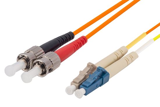 DYNAMIX 2M LC/ST Mode Conditioning Lead. Single-Mode transmit on LC Dynamix — view 2