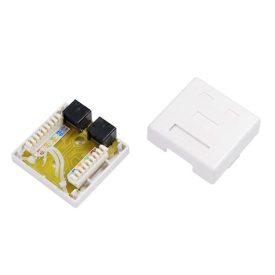 DYNAMIX Cat6 Dual Port Floor Mount Terminal Dynamix — view 2